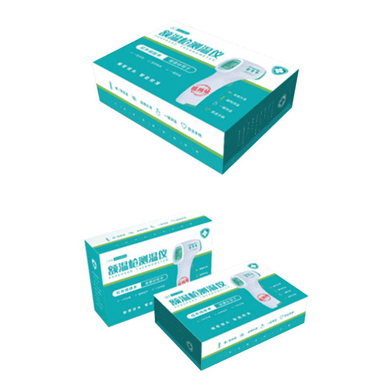 Kotak Pembungkusan Pistol Suhu Beralun