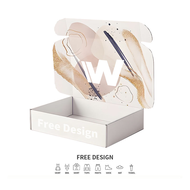 Kotak Pembungkusan Pakaian Bergelombang