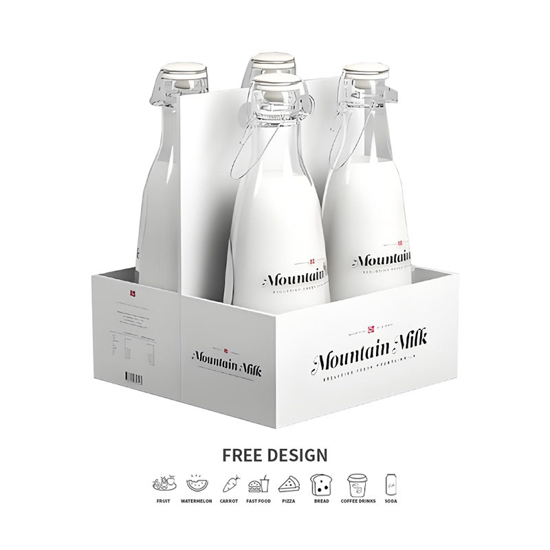 Kotak Pembungkusan Susu Beralun