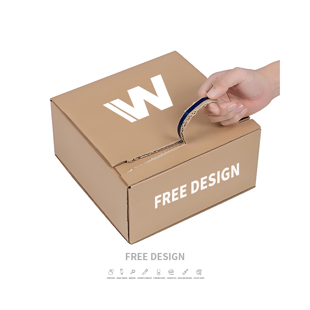 Kotak Penghantaran Kadbod Jalur Koyak